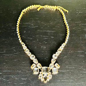 Kate Spade Gold-plated Crystal Statement Necklace